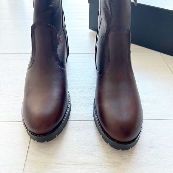 NEW Everybody by BZ Moda Polaris Brown Leather Faux Fur Lined Boots - Picture 8 of 15